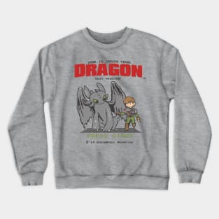 How To Train Your Dragon 8Bit Version Crewneck Sweatshirt